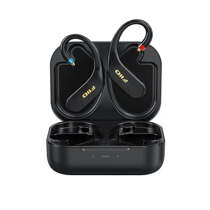 FiiO UTWS5 2025 True Wireless Bluetooth Earbuds Hook & Headphone Amp for IEMs, AK4332 DAC, Hi-Res 96kHz/24bit LDAC -MMCX/0.78 2pins Connector, 10-Band PEQ, 20H Battery Life (MMCX) | AK4332 DAC, 96kHz/24-bit LDAC, 10-band PEQ, 20-hour battery