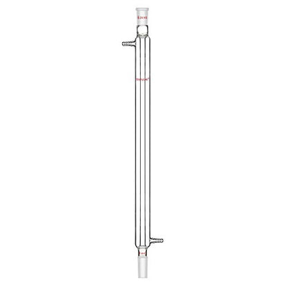 StonyLab Borosilicate Glass Liebig Condenser with 24/40 Joint 500mm Jacket Length Lab Glass Condenser - size: 500 mm