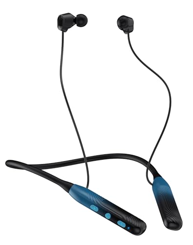 JL&MI Neckband Bluetooth Headphones, 1000H Extra Battery Life Magnetic Earbuds Noise Cancelling, 80H Playtime Running Headphones Around Neck with Mic, Wireless HiFi Stereo Earphones, Tech Gifts,Blue - color: Blue