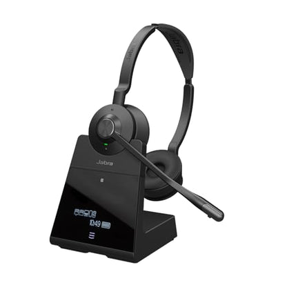 Jabra Engage 75 SE (Second Edition) DECT Wireless Dual-Ear Headset, Black | Wireless Performance, Advanced Noise-Cancelling Microphone, All Day Battery Life, Ideal For Office And Call Center - style: Dual-Ear