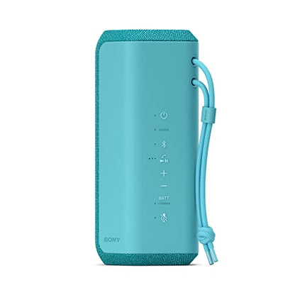 Sony SRS-XE200 X-Series Wireless Ultra Portable-Bluetooth-Speaker, IP67 Waterproof, Dustproof and Shockproof with 16 Hour Battery and Easy to Carry Strap, Blue - color: Blue