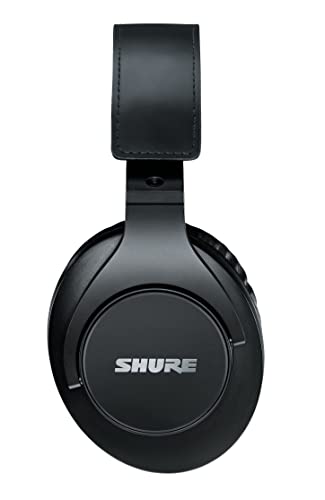 Shure SRH440A Over-Ear Wired Studio Headphones – Professional Monitoring & Recording Earphones with Accurate Frequency Response, Adjustable Collapsible Design, Black (Pack of 6) - size: 3.25 (Pack of 6), style: Gen 2