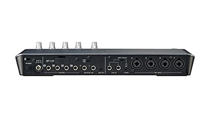 TASCAM Mixcast 4 Podcast Streaming Mixer, Recorder, and USB Audio Interface — Four XLR/TRS Mic Inputs, Touch Screen and Editing Software Included | Recorder, USB Audio Interface - Four XLR/TRS Mic Inputs, Touch Screen and Editing Software Included - style
