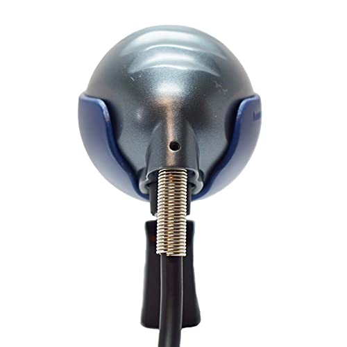 Ammo Clip 520 Bullet Mic Holder Compatible With Shure 520DX Green Bullet, Superlux D112/C and Other Similar Harmonica Microphones (Midnight Blue) - color: Midnight Blue