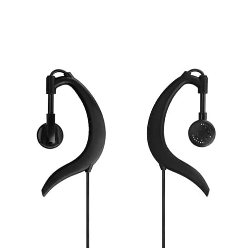 Retevis Hands Free Two Way Radio Headset with Mic, for RT22/RT68/RT21/H777/RT27 | VOX, Coil, G-Type Earhook, Compatible with Pxton, Baofeng BF-888S, Kenwood Walkie Talkie, Walkie Talkie Earpiece(1 Pack)