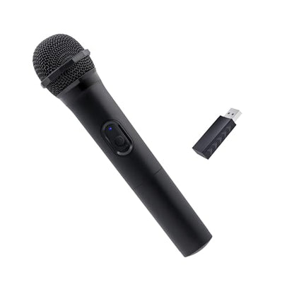 Mcbazel Wireless USB Gaming Microphone Compatible with Xbox Series X/S, PS5, Switch OLED, NS Switch/Switch2, PC, PS4, PS3, PS2, Xbox One X/S, Xbox One, Xbox 360, Wii - size: 1 Pack