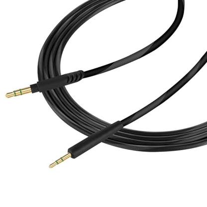 Linkidea Audio Cable Compatible with JBL Tour One M2, Tune 770NC/760NC/750BTNC/660NC, Live 660NC/ 650BTNC, Denon AH-GC25W, 3.5mm to 2.5mm Replacement Aux Cord (5 ft/1.5 m)