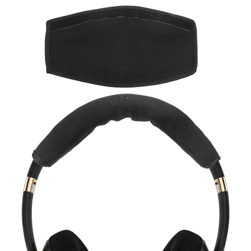 4 Pcs Replacement Headphone Headband Cover Fits 2 Inch,Black - size: 2"
