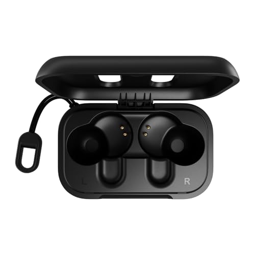 Skullcandy Dime 2 Wireless Earbuds,Bluetooth Headphones,Noise Isolating Fit,Up to 12 Hours Battery,Microphone for iPhone Android,Easy Carry with Integrated Lanyard - True Black,(Pack of 2) - color: True Black, size: One (Pack of 2)