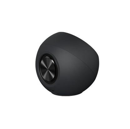 Creative Pebble V2, 2.0 USB Desktop Stereo Speakers for PC/Laptop, Black | 2.0 desktop speakers, USB-Powered, Compact, Stereo, Desktop Speakers, PC Audio, Minimal Design, Laptop Speakers, Black