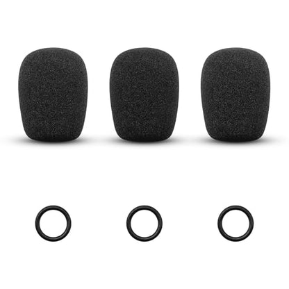Microphone Cover for Bose Aviation 20 A10 A30 Headset, 3 Pack Replacement