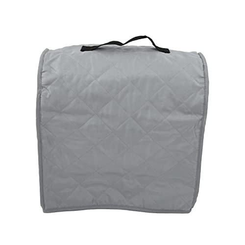 Acouto Kitchen Mixer Cover Carry Bag for Professional 5-Qt Qt Stand Mixers – Quilted Polyester Pongee & Scratch- with Handle and Storage Pockets (Grey) - color: Grey