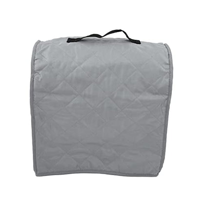 Acouto Kitchen Mixer Cover Carry Bag for Professional 5-Qt Qt Stand Mixers – Quilted Polyester Pongee & Scratch- with Handle and Storage Pockets (Grey) - color: Grey