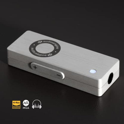 Audioengine DAC3 Portable USB-C DAC – 32-Bit Headphone Amplifier and Hi-Res Audio Adapter for iPhone, Android, Laptop and Tablet