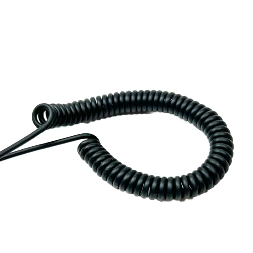 MaximalPower G Shape Hook Radio Earpiece Compatible for Motorola 2 Pin 2 Way Radios - Clip-Ear Earpiece Headset for Models CP200 CLS1110 CLS1410 Two-Way Radios Walkie Talkie (1 Pack)