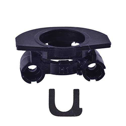 BestParts Black Plastic Hinge U Metal Replacement for Sony WH-1000XM4 Right | Black Plastic Hinge Swivel + XM4 U Shaped Metal Hinge Lock Grove Replacement for Sony WH-1000XM4 WH1000XM4 Headphone (Right)