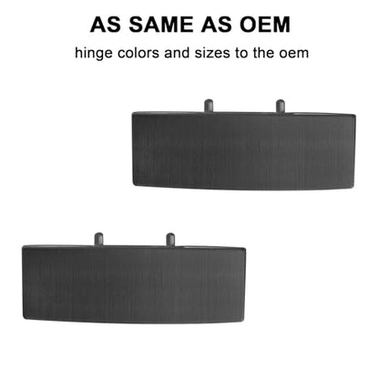 Adhiper Hinge Replacement Metal Repair Parts for Beats Studio Pro Headphone | Studio Pro Durable Repair Kit Replacement Headband Metal Folding Hinge Clip Cover Pin Repair Parts Set（Black） - color: Black