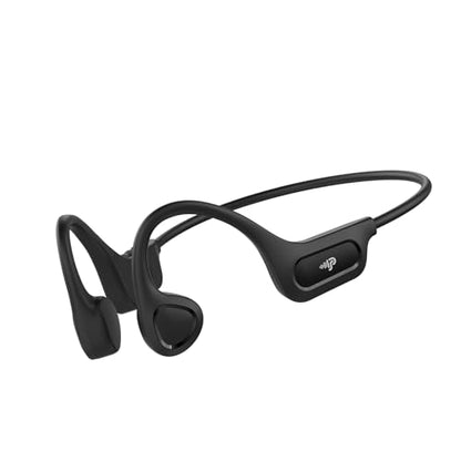 PSIER Bone Conduction Headphones, 2026 Upgrade Open Ear Running Headphones | Bluetooth 6.0, 10Hrs Playtime, 23g Lightweight Comfort, IPX5 Waterproof, Bone Conduction Earbuds with Mic for Gym, Workouts - color: Matte Black