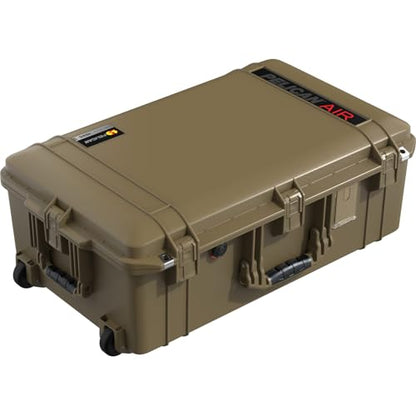Pelican Air 1595 Multi-Purpose Hard Case no Foam (Empty Case) for Camera, Drone, Equipment, Gear, Electronics, Overlanding, Camping, Travel and Pistol (OCP Tan) - color: OCP Tan, size: Medium