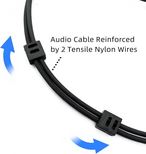 WODASEN 2.5mm Walkie Talkie Earpiece Headset with Mic for HYT TC-320 Talkabout T200 T200TP T260 T400 T460 T800 MH230R MR350R MT350R MR350R MS350R Garmin rino Radio (05)
