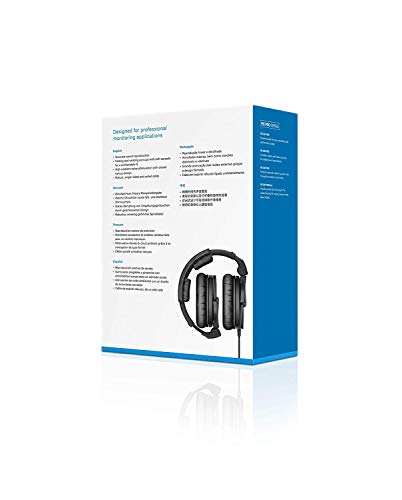 Sennheiser HD 280 Pro Headphone, Black (Pack of 2) - size: (Pack of 2)