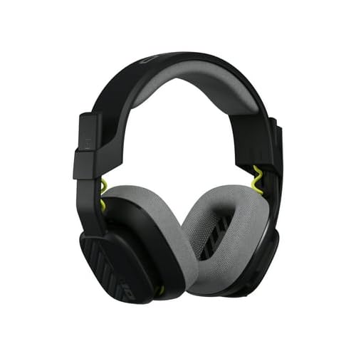 Logitech G Astro A10 Gen 2 Cross-Platform Wired Gaming Headset - Black/Xbox | 3.5mm Headphone Jack, 32mm Drivers, Flip-to-Mute Mic, Over-Ear Cup Design - color: Black/Xbox Edition