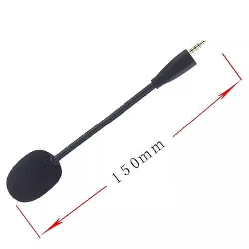 MMX 200 Mic Boom Replacement, Replaceable 3.5mm Game Microphone Boom for Beyerdynamic MMX 100 150 200 MMX100 MMX150 MMX200 Headsets