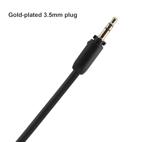 LEFXMOPHY Mic Replacement for Edifier Hecate G2 Gaming Headset 3.5mm Detachable Boom Microphone Piece with Foam