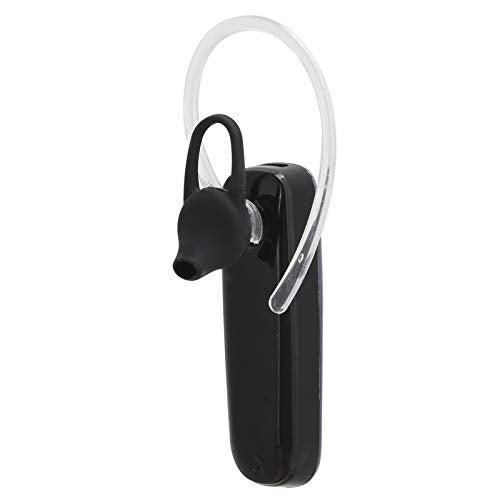 Goshyda Headset, Single Ear Hanging Business Earbuds, Bluetooth Handsfree Earpiece with Microphone, 500 Hours Standby Time Driving Headset (Blue)