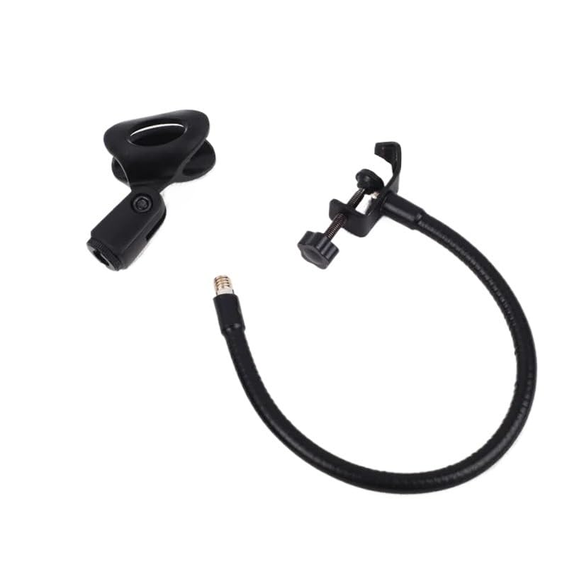 Compatible For Rode NT-USB, HyperX QuadCast S Mic Arm Stand With Heavy Duty Clamp, Shock Mount, Pop Filter, Cable Management