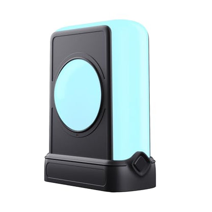 YOWU RGB Headphone Stand with Charger - 4 in 1 Docking Station & 10 Magical Light Modes - Cool Gaming Accessories (Black) - color: Black