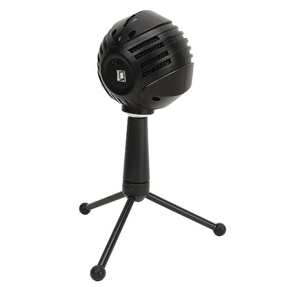 Vikye Podcast PC Microphone with USB Transmission with 360 Degree Rotation, Multiple Pickup Modes, Noise Cancelling, Simple Operation, Driverless Plug and Play