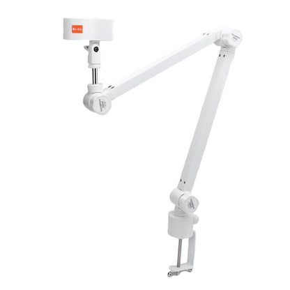 LICAEVEY Desk Mount Microphone Arm, Adjustable Boom Arm Stand with 360 Rotation & Cable Management, Spring Clamp for Podcast Streaming Gaming Studio Mics