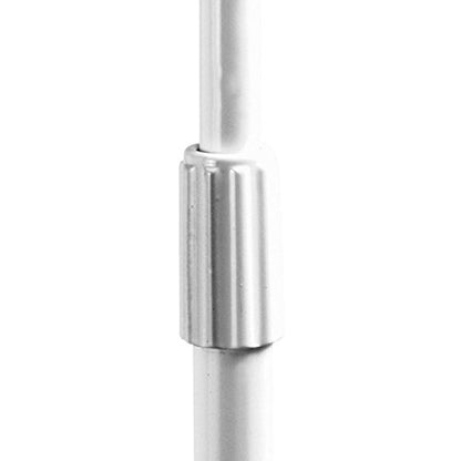 OnStage On-Stage MS7801W Telescoping Microphone Boom Stand, White