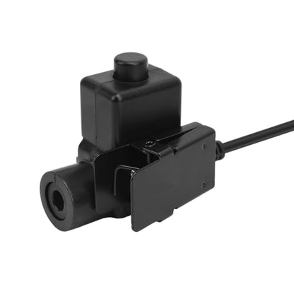 Renastar Military U94 PTT Adapter for Two Way Radio PRC 152, TP120 6 Pin Push-To-Talk Switch for Baofeng Harris Falcon 3 iii an/prc-152a PRC-148 PRC-152 PRC-163 Walkie Talkie