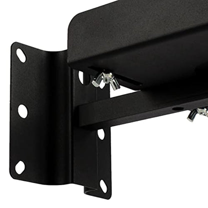 Speaker Stand Audio Stand Wall Mount Speaker Stand Surround Sound Wall Shelf Bookshelf Hanger for Home Theater, Office, Meeting Room Speaker Stands(18cm) - size: 18cm