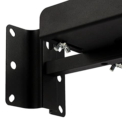 Speaker Stand Audio Stand Wall Mount Speaker Stand Surround Sound Wall Shelf Bookshelf Hanger for Home Theater, Office, Meeting Room Speaker Stands(31cm) - size: 31cm