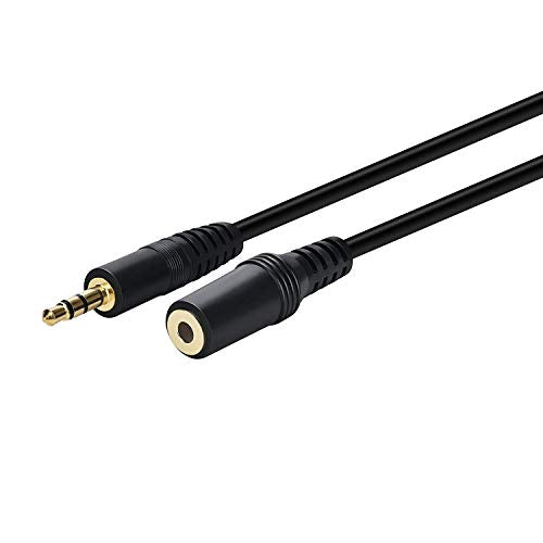 3.5mm Stereo Male to Female Extension Audio Cable Cord (13 Feet) - size: 13 Feet