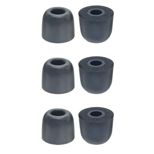 Klowcok Replacement Ear Tips for Axil GS Extreme 2.0/3.0, XCOR PRO, Medium - size: Medium