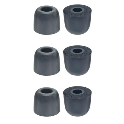 Klowcok Replacement Ear Tips for Axil GS Extreme 2.0/3.0, XCOR PRO, Medium - size: Medium