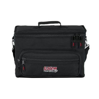 Gator Cases Padded Microphone Carry Bag, Holds (5) Wireless Microphone Systems, (GM-5W)