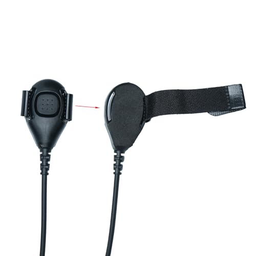 Headset Mic PTT Compatible with Motorola CP200 CP200D