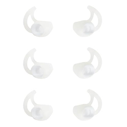 Small Silicone Earbud Tips Replacement Ear Tips Compatible with Bose SoundSport Freestyle IE2 IE3 Headphone Rubber Tips Earbud Covers 3 Pairs - size: S