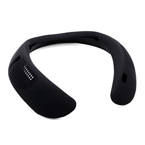 ZALUJMUS Silicone Protective Case Cover Compatible with Bose Soundwear Companion Wearable Speaker (Black) - color: Black