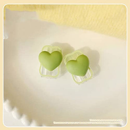 ZOSTLAND 5 in 1 DIY 18W 20W Heart Shape Protector Data Cable USB Charger Line Earphone Wire Saver Organizer Compatible with iPhone 11 12 13 14 15 Pro Max - color: Love Green