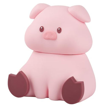 Portable Mini Cartoon Bluetooth Speaker with Phone Holder Mini Animal Cute Kids Wiressless Speaker Built-in Mic, Hands-Free Call for Home Trip Gift (Pink-Pig) - color: Pink-Pig
