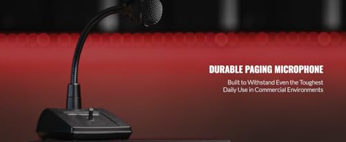 PTT1 Desktop Push to Talk Microphone