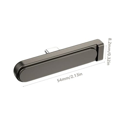 Portable USB C to 3.5mm Headphone Adapter with Foldable Stand for Mobile Devices Type C Adapter