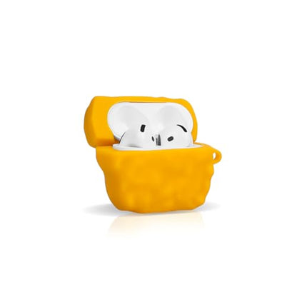 Cute Case for AirPods 4th Generation, for AirPods 4 Wireless Earbuds, XMBYGY Silicone Cartoon Charging Case Shockproof Protective Headphones Cover with Carabiner for Man Woman Teen - color: Chicken