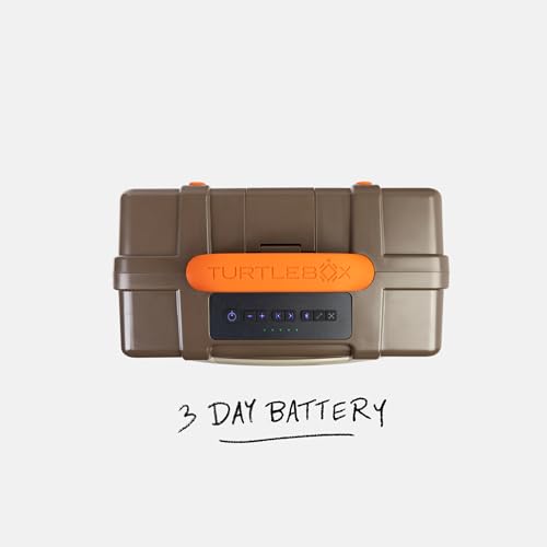 Turtlebox Original Gen 3 Outdoor Bluetooth Speaker, Waterproof, Delta - color: Delta